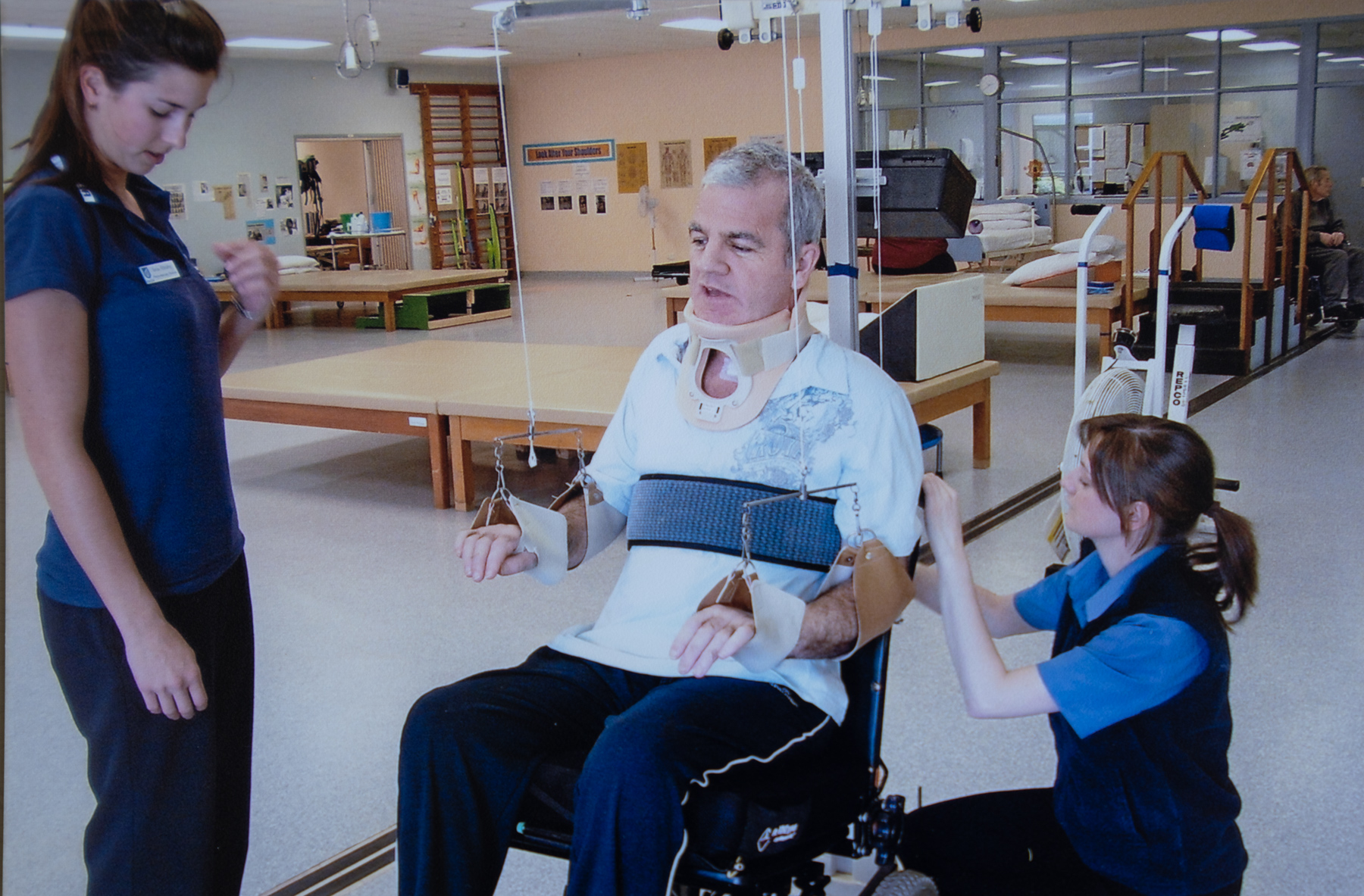 Photo of Rod in the spinal rehabilitation centre