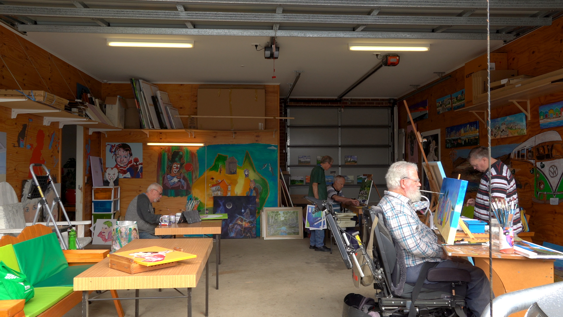 Rod in art group.