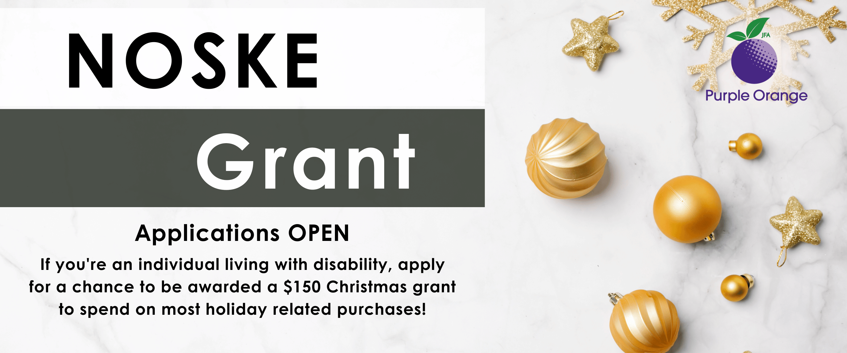 JFA Noske Christmas Fund applications now open