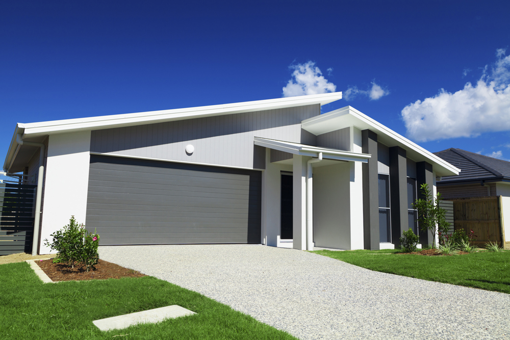 Picture of a new house in Australia Picture of a new house in Australia