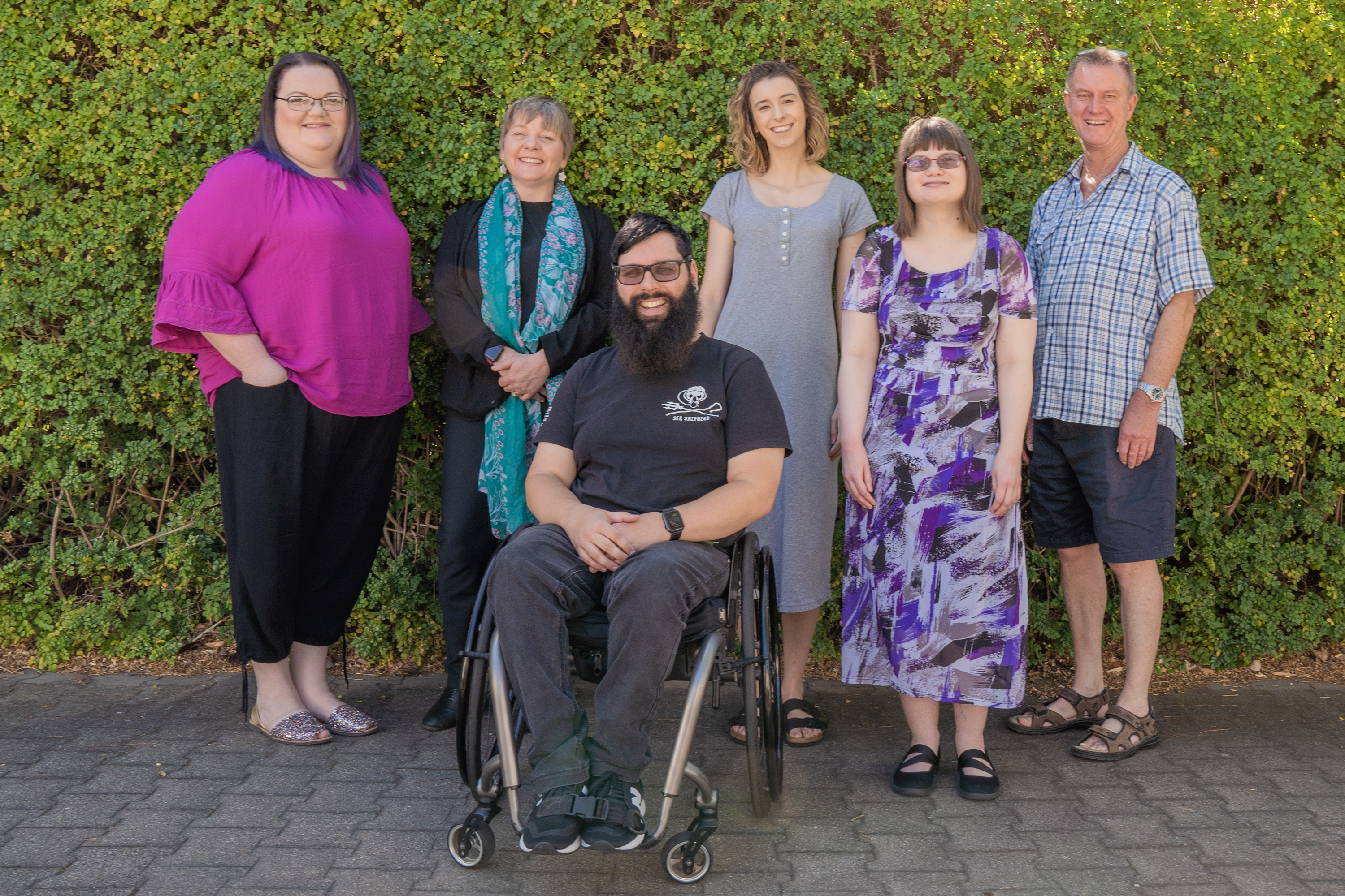 Disability Inclusion Trainers Photo of the Disability Inclusion Trainers.